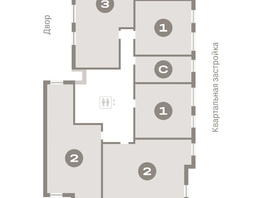 Продается 2-комнатная квартира ЖК Европейский берег, дом 49, 72.03  м², 11340000 рублей