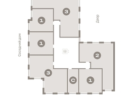 Продается 1-комнатная квартира ЖК Пшеница, дом 2.1, 49.92 м², 6950000 рублей