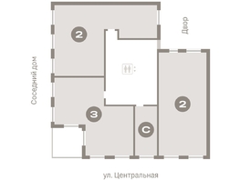 Продается 3-комнатная квартира ЖК Пшеница, дом 2.1, 99.22 м², 16890000 рублей