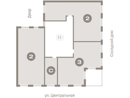 Продается 2-комнатная квартира ЖК Пшеница, дом 2.1, 110.18 м², 14820000 рублей