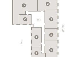 Продается 2-комнатная квартира ЖК Европейский берег, дом 44, 70.6 м², 10940000 рублей