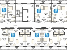 Продается 2-комнатная квартира ЖК Квартал на Большой, дом 1, 68.76 м², 6681763 рублей