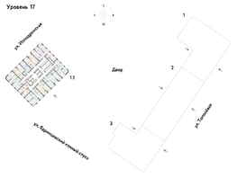 Продается 1-комнатная квартира ЖК Страна.Тополевая, 46.69 м², 8533333 рублей