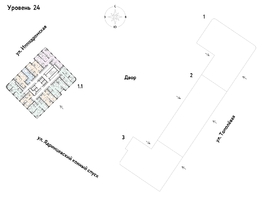 Продается 1-комнатная квартира ЖК Страна.Тополевая, 37.85 м², 8022222 рублей