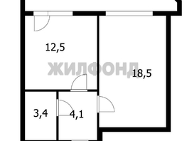 Продается 1-комнатная квартира Демьяна Бедного ул, 38.5 м², 7200000 рублей