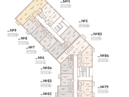 Продается 2-комнатная квартира ЖК Flora Fauna (Флора и Фауна), 18а, 49.8 м², 13633000 рублей