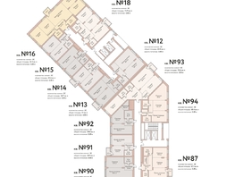 Продается 2-комнатная квартира ЖК Flora Fauna (Флора и Фауна), 18а, 49.8  м², 13736000 рублей