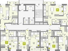 Продается 2-комнатная квартира ЖК Счастливый квартал, дом 2, 40.8 м², 6790000 рублей