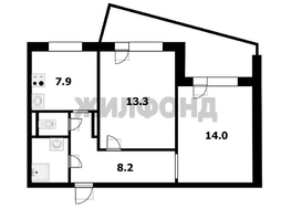 Продается 2-комнатная квартира Троллейная ул, 47 м², 5600000 рублей