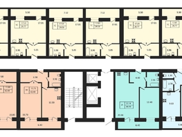 Продается 1-комнатная квартира ЖК Дивногорский, дом 43, 42.4  м², 5257600 рублей