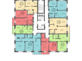 Продается 2-комнатная квартира ЖК Red Fox (Ред Фокс) , дом 6/1, 50.7  м², 7420000 рублей