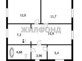 Продается Дом Труд снт, 62 м², участок 5.5 сот., 3200000 рублей