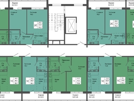 Продается 2-комнатная квартира ЖК Родина, дом 4, 39.2  м², 5482000 рублей