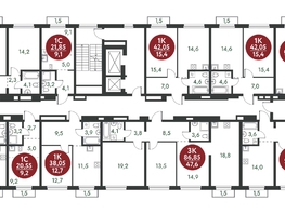 Продается Студия ЖК Скандинавские кварталы, дом 1, 20.55 м², 3705300 рублей