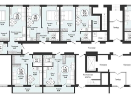Продается 1-комнатная квартира ЖК Одоевский, дом 4, 58.15  м², 5822542 рублей