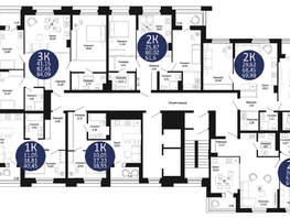 Продается 3-комнатная квартира ЖК Первый на Рябиновой, 84.09  м², 9447505 рублей