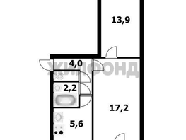 Продается 2-комнатная квартира Петухова ул, 43.4 м², 3550000 рублей