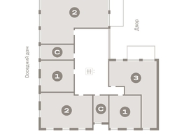 Продается 1-комнатная квартира ЖК Европейский берег, дом 45, 45.83  м², 7810000 рублей