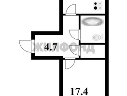 Продается 1-комнатная квартира Широкая ул, 32.6  м², 4000000 рублей