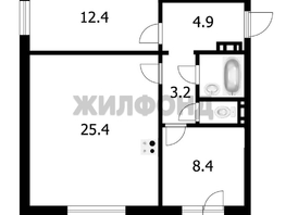Продается 2-комнатная квартира Виталия Потылицына ул, 58.1 м², 6000000 рублей