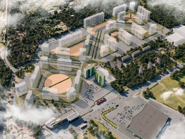 Продается 2-комнатная квартира ЖК Эко-квартал на Кедровой, дом 4, 53.7  м², 6450000 рублей