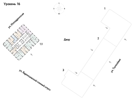 Продается 1-комнатная квартира ЖК Страна.Тополевая, к 1, 46.7  м², 10988235 рублей
