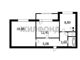 Продается 2-комнатная квартира В. Высоцкого ул, 53  м², 5999000 рублей