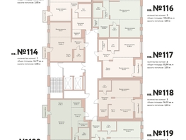 Продается 3-комнатная квартира ЖК Флора и Фауна, 16Б, 69.49  м&sup2;, 18600000 рублей