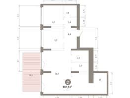 Продается 2-комнатная квартира ЖК Европейский берег, дом 45, 100.57  м&sup2;, 15850000 рублей