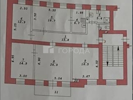 Продается 5-комнатная квартира Ленина ул, 117.4  м&sup2;, 17500000 рублей