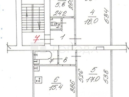 Продается 3-комнатная квартира Красный пр-кт, 67.7  м&sup2;, 8200000 рублей
