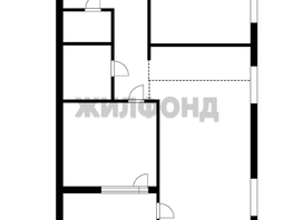 Продается 3-комнатная квартира ЖК Тихомиров, башня А, 64.9  м&sup2;, 14450000 рублей