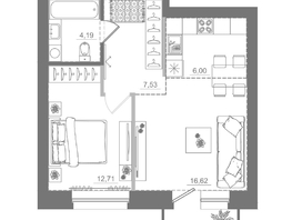 Продается Студия ЖК Спектр, дом 9, 49.85  м&sup2;, 8600000 рублей