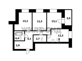 Продается 3-комнатная квартира ЖК Я - Маяковский, 72  м&sup2;, 12000000 рублей