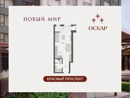 Продается Студия ЖК ОСКАР, дом 2, 32.3  м&sup2;, 7490000 рублей