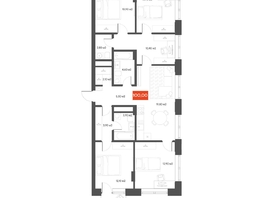 Продается 4-комнатная квартира  Квартал ЩА, 100  м&sup2;, 17890000 рублей