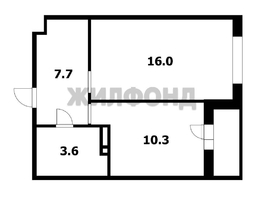 Продается 1-комнатная квартира ЖК Столетов, дом 1, 35.7  м&sup2;, 4275000 рублей