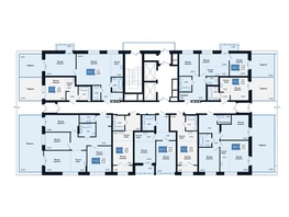 Продается 2-комнатная квартира ЖК Салют, дом 2, 46.4  м&sup2;, 7350000 рублей