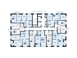 Продается 2-комнатная квартира ЖК Салют, дом 2, 54.68  м&sup2;, 8920000 рублей