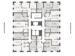 Продается 3-комнатная квартира ЖК Ньютон, корпус 1, 64.22  м&sup2;, 10400000 рублей