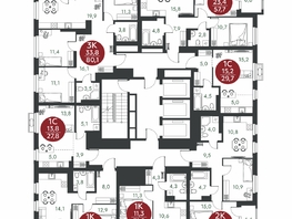 Продается 1-комнатная квартира ЖК Скандинавские кварталы, дом 1, 41.1  м&sup2;, 5978800 рублей
