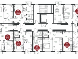 Продается 2-комнатная квартира ЖК Скандинавские кварталы, дом 1, 55.65  м&sup2;, 7077100 рублей