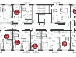 Продается 2-комнатная квартира ЖК Скандинавские кварталы, дом 1, 55.65  м&sup2;, 7102500 рублей