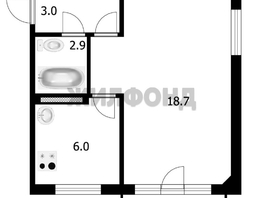 Продается 1-комнатная квартира Жуковского ул, 30  м&sup2;, 5050000 рублей