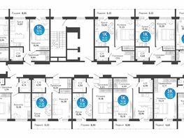 Продается 2-комнатная квартира ЖК Семейный квартал, дом 4, 62.09  м&sup2;, 7196700 рублей