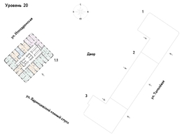 Продается 2-комнатная квартира ЖК Страна.Тополевая, к 1, 70.35  м&sup2;, 14776471 рублей