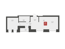 Продается 2-комнатная квартира ЖК Промышленная 7, 39.45  м&sup2;, 8083305 рублей