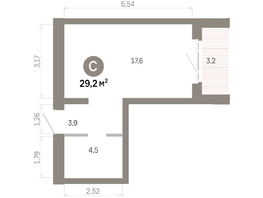 Продается Студия  Квартал Молодость, дом 1, 29.17  м&sup2;, 5360000 рублей