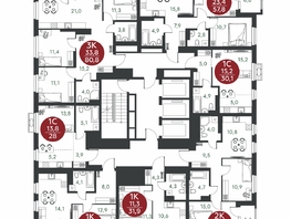 Продается 2-комнатная квартира ЖК Скандинавские кварталы, дом 1, 57.8  м&sup2;, 8156500 рублей