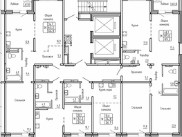 Продается 2-комнатная квартира ЖК Самоцветы, Бирюза дом 1, 66.8  м&sup2;, 6500000 рублей